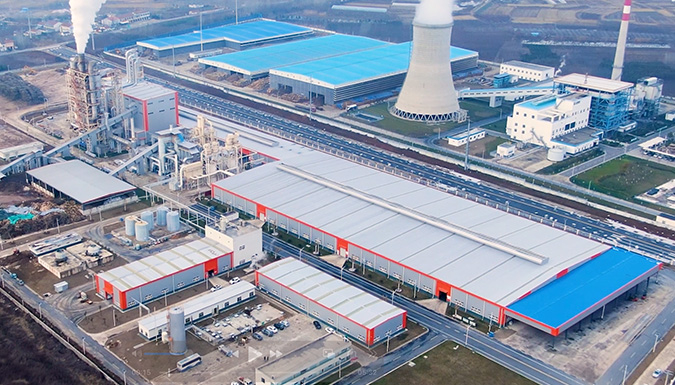 Factory panoramic view